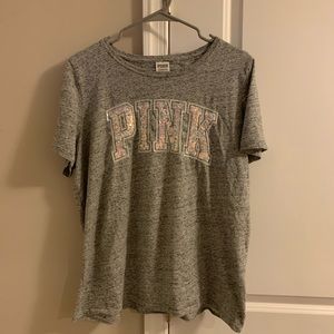 Victoria Secret PINK Sequin Tee